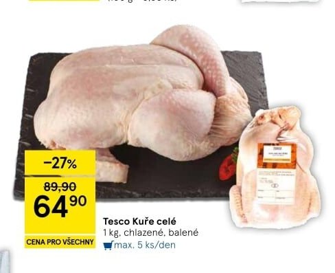 Tesco Kuře celé