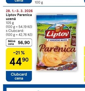 Liptov Parenica uzená