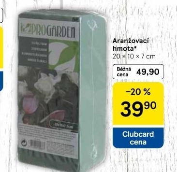 Aranžovací hmota Pro Garden