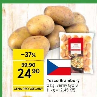 Brambory Tesco
