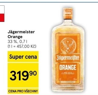 Bylinný likérOrange Jägermeister