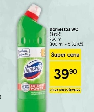 Čistič WC gelový Domestos