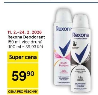 Deodorant sprej Rexona
