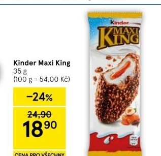 Dezert Maxi King Kinder