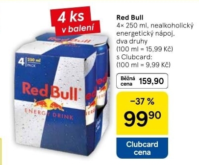Energetický nápoj Red Bull