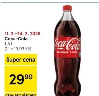 Limonáda Coca Cola