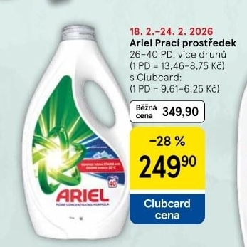 Prací prostředky Ariel