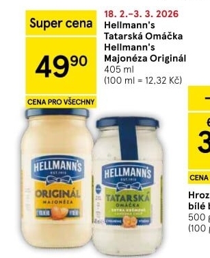 Tatarská omáčka Hellmann'