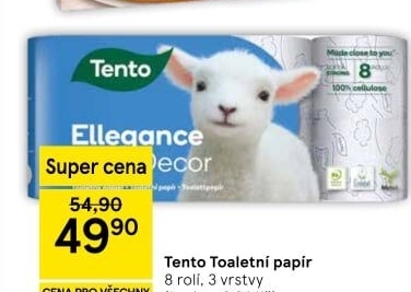 Toaletní papír 3vrstvý Tento