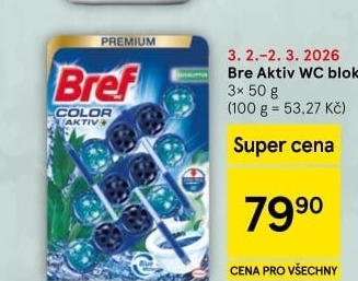 WC blok tuhý Aktiv Bref