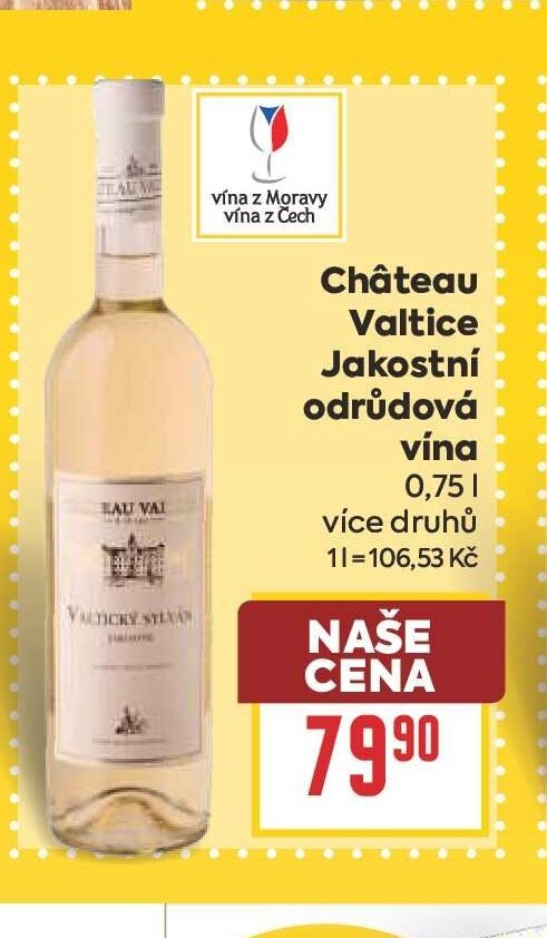 Château Valtice jakostní odrůdová vína