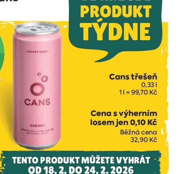 Cans třešeň