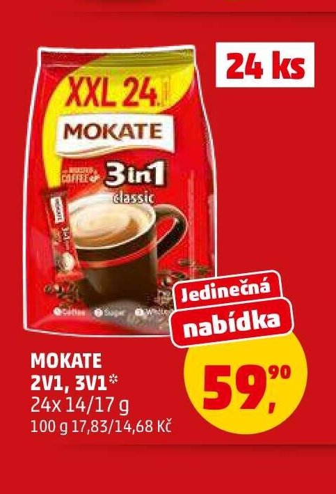 MOKATE 2V1, 3V1*