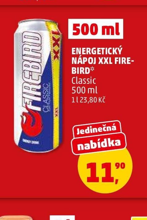 ENERGETICKÝ NÁPOJ XXL FIRE-BIRD*