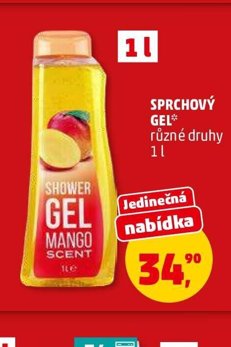 SPRCHOVÝ GEL*