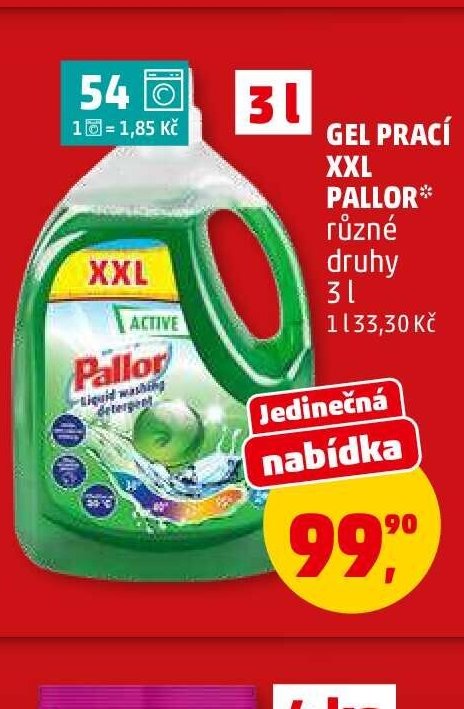 GEL PRACÍ XXL PALLOR*