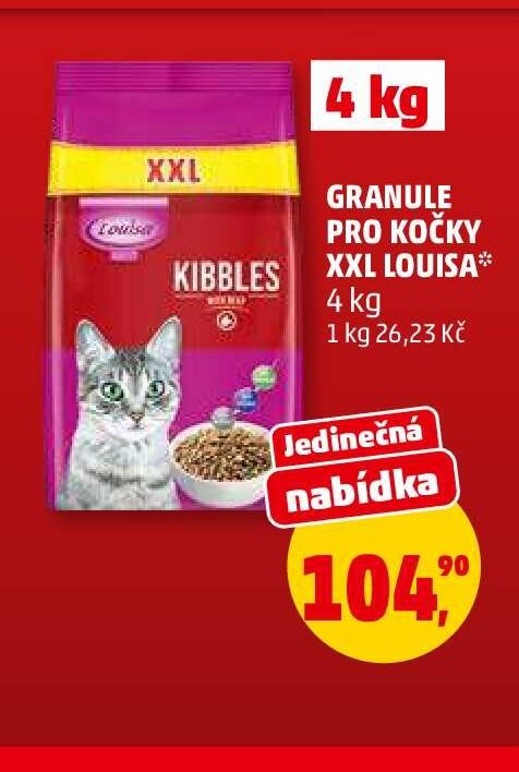 GRANULE PRO KOČKY XXL LOUISA*