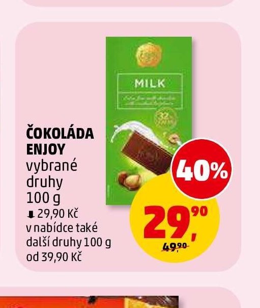 Čokoláda Enjoy