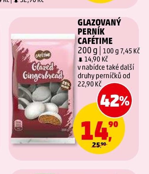 Glazovaný perník Cafétíme