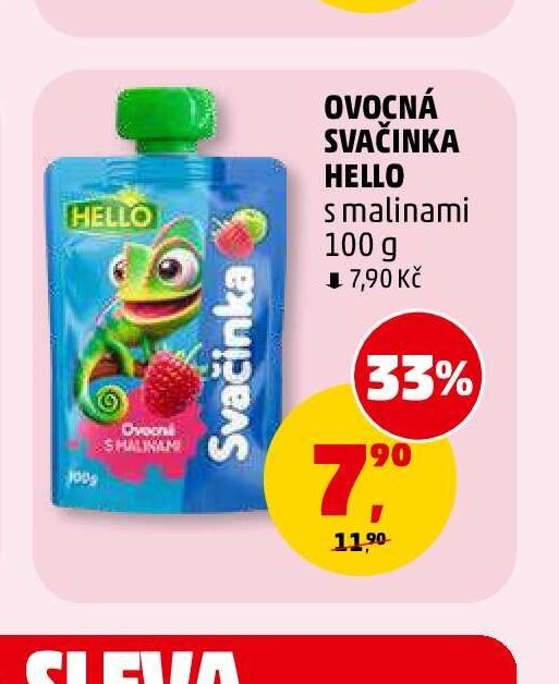 Ovocná svačinka Hello