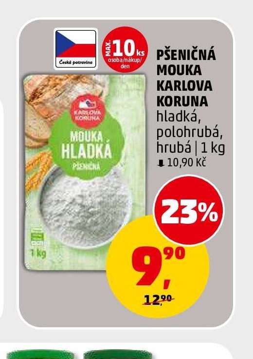 PŠENIČNÁ MOUKA KARLOVA KORUNA