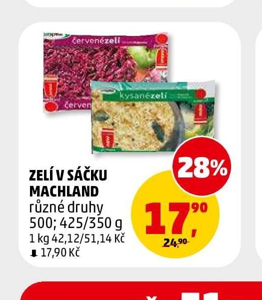 ZELÍ V SÁČKU MACHLAND