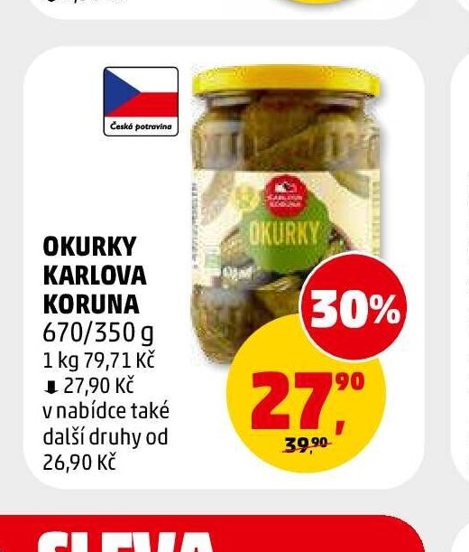 OKURKY KARLOVA KORUNA