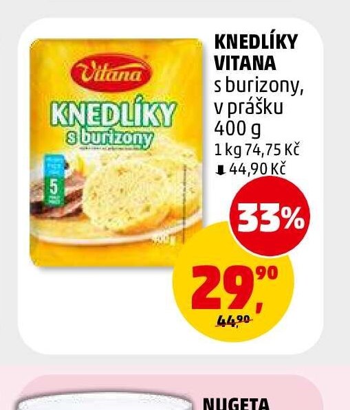 KNEDLÍKY VITANA