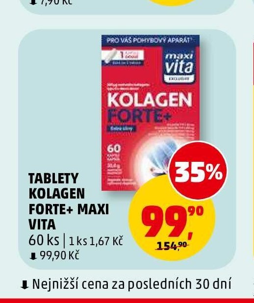 Tablety Kolagen Forte+ Maxi Vita