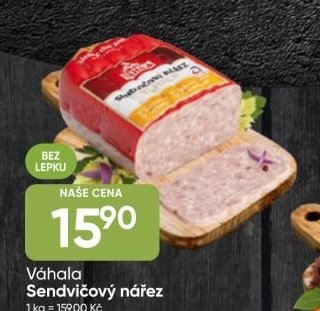 Váhala Sendvičový nářez