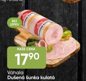 Váhala Dušená šunka kulatá standard