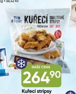 Kuřecí stripsy obalované