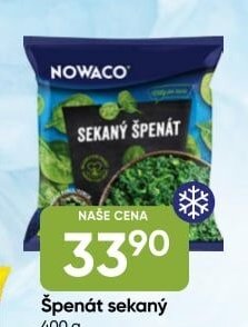 Špenát sekaný