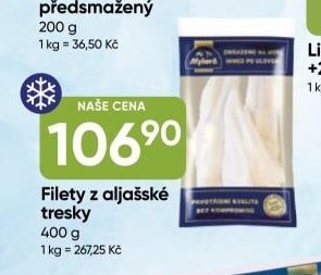 Filety z aljašské tresky