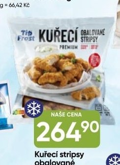 Kuřecí stripsy obalované