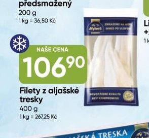 Filety z aljašské tresky