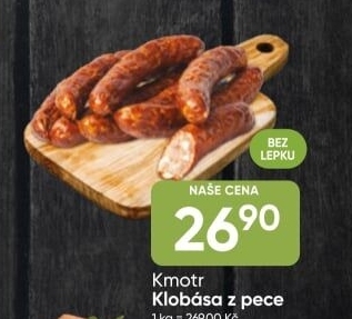 Klobása z pece Kmotr