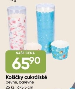 Košíčky papírové