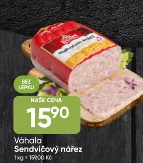 Nářez sendvičový Váhala
