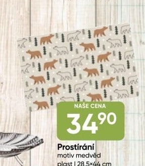 Plastové prostírání