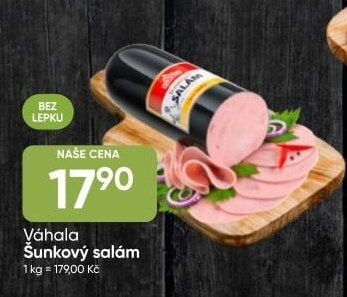 Salám šunkový Váhala
