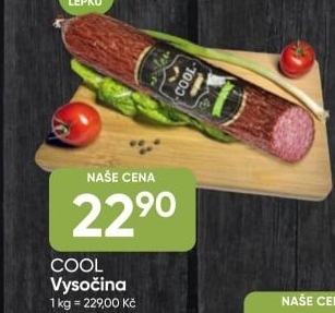 Salám Vysočina Cool Poctivá Moravská
