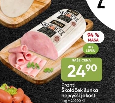 Šunka dětská Školáček Prantl