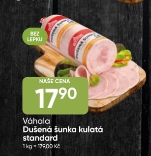 Šunka dušená kulatá standard Váhala