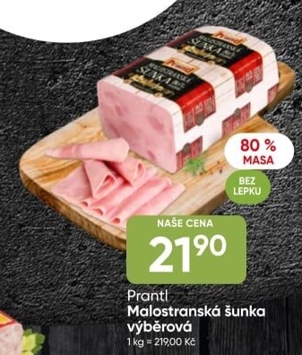Šunka malostranská výběrová Prantl
