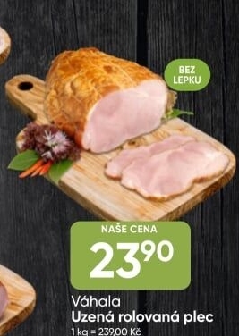 Uzená rolovaná plec Váhala