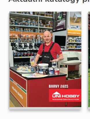 Barvy 2025 katalog - UNI HOBBY akcniletaky.com
