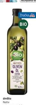 dmBio Nativ extra panenský olivový olej