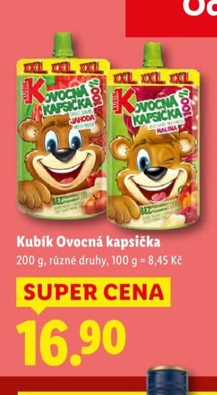 Kubík Ovocná kapsička