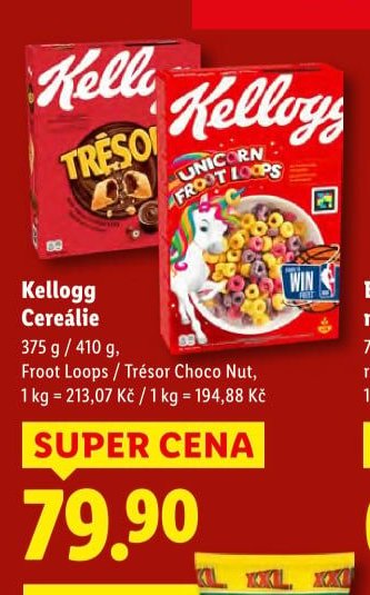 Kellogg Cereálie